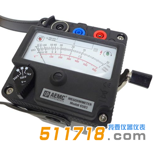 美國AEMC 6503指針式兆歐表/搖表.png 美國AEMC 6503指針式兆歐表/搖表.png